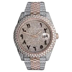 Montre en moissanite de qualité export, style japonais, boîtier fin, idéale pour le quotidien et le bureau, disponible en gros. - Product Image 1