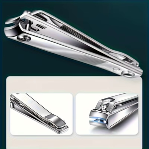Coupe-ongles grand format avec lime intégrée, outil de toilettage pratique, adapté aux soins quotidiens des ongles, lame droite, pointe arrondie durable - Product Image 6