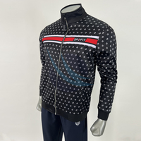 SELF INDUSTRIES Blouson Bomber Homme Matelassé en Polyester/Coton Léger Coupe-Vent Isolé pour l'Automne et l'Extérieur