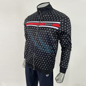 Blouson bomber matelassé homme en polyester/coton, léger, coupe-vent, isolé, style urbain, tissu toile, pour l'automne - Product Image 2