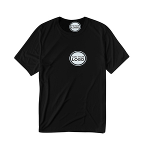 เสื้อยืดออกกำลังกายโพลีเอสเตอร์น้ำหนักเบา 140 GSM แห้งเร็ว เหมาะสำหรับวิ่งและเล่นกีฬา ทรงพอดีตัว เสื้อยืดออกกำลังกายโพลีเอสเตอร์เนื้อหนา 200 GSM - Product Image 1