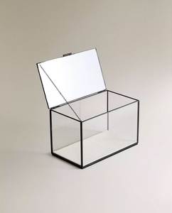 Metal And Glass Jewelry Box With Stylish Design For Luxury Home Decor And Jewelry Storage Needs - Product Image 5