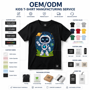T-shirt en coton à manches courtes pour homme, imprimé dessin animé robot mignon, col rond, coupe classique, style décontracté, logo imprimé numérique sur le devant - Product Image 5