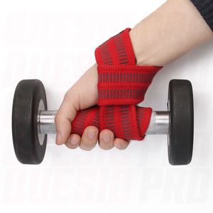 Sangle de musculation durable avec crochet, robuste, en coton élastique personnalisé, pour le soutien en gym, le fitness, l'entraînement, la force athlétique et les soulevés de terre - Product Image 3