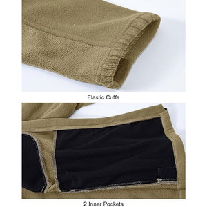 Veste en polaire thermique confortable avec intérieur en polaire brossé et fermeture éclair avant sécurisée - Product Image 5