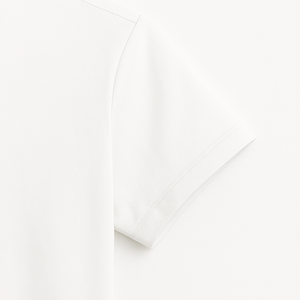 เสื้อยืดคอกลมแขนสั้นผ้าฝ้ายใยไผ่สำหรับผู้หญิง สีพื้น แห้งเร็ว ระบายอากาศดี เหมาะสำหรับฤดูร้อน - Product Image 4