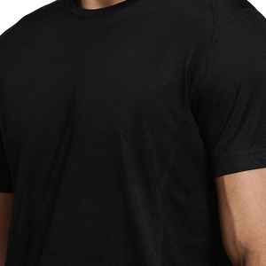 T-shirts personnalisés pour hommes en gros – Conception sur mesure, qualité artisanale, grandes tailles, coupe épaules tombantes, col épais, fitness - Product Image 5