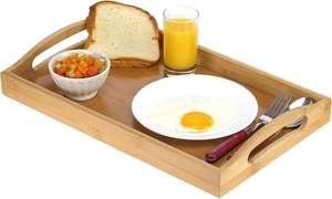 Wooden Serving Tray-Eco-Friendly <b>Rustic</b> Design for Catering & Housewarming Gifts - Product Image 4