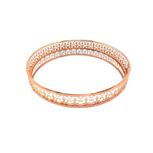 Hermosas bandejas de servicio de Metal de lujo personalizadas, bandejas de aperitivos para regalos en casa, decoración festiva para Barware, utensilios de cocina, artículos de comedor - Product Image 1