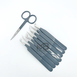 Pinzas para Extensión de Pestañas |   Aplicador de Pestañas de Precisión de Acero Inoxidable de Alta Calidad para Extensiones de Pestañas Profesionales - Product Image 5