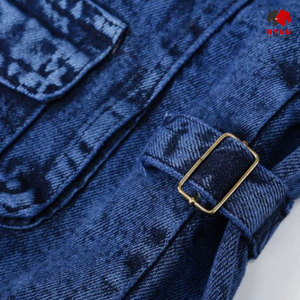 Ryan Pro Gear Nouveau design Gilet en jean unisexe sans manches écologique et tendance avec poche personnalisable - Product Image 6