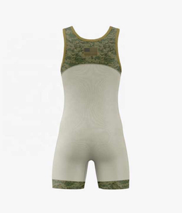 Custom Sublimated Wrestling Singlet Men Women Compression One Piece Uniform Powerlifting Suit OEM Team Logo Wholesale - Product Image 6