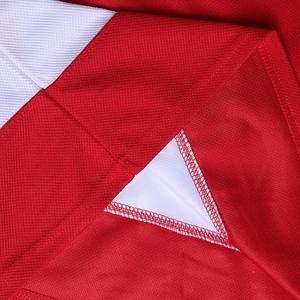 <b>Top</b> Quality Customized Logo Design Red White Practice Ice Hockey Jersey Durable Breathable Mesh Training Sports Wear - Product Image 6