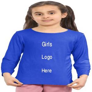 เสื้อยืดแขนยาวผ้าคอตตอนเนื้อนุ่มลายสีบล็อกสำหรับเด็กผู้ชายเด็กผู้หญิง - Product Image 6