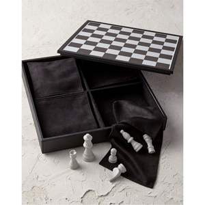 Juego de Ajedrez de Cuero Hecho a Mano con Bandeja de Almacenamiento, Tablero de Ajedrez Profesional Personalizado, Juego de Ajedrez de Viaje de Lujo, Tablero de Ajedrez al por Mayor - Product Image 2