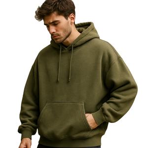 Sudadera con Capucha de Invierno, Estilo Urbano, 100% Algodón, Absorbe la Humedad, Transpirable, Ecológica, con Bolsillo, Personalizable - Product Image 5