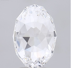 Diamante Cultivado en Laboratorio con Certificación IGI, Corte Oval Modificado de 2.91 CT, Color D, Claridad VVS2, CVD LG 784629134, ROYAL GEMS, para Joyería - Product Image 3