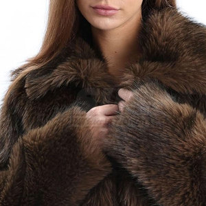 Veste en fausse fourrure tissée légère, respirante et écologique, sur mesure, nouveau style pour femmes, fabriquée au Pakistan - Product Image 4