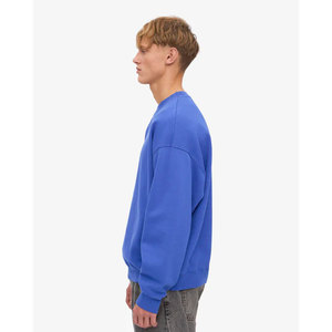 Suéter de Manga Larga para Hombre, Cuello Redondo, Color Azul, Corte Regular, Tejido de Punto, Estilo Casual - Product Image 2