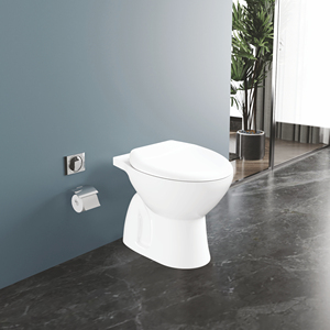 WC moderne indien monobloc à poser au sol pour salle de bain, idéal pour l'exportation - Product Image 1