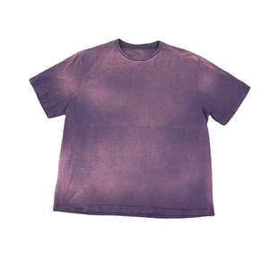 Cumbre Sports Mens Plus Size Vintage Jersey Acid Washed T-Shirts Drop Shoulder Distress Streetwear Sun Faded Oversize T-Shirts - Product Image 6