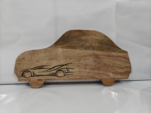 เขียงไม้ แผ่นรองตัด แผ่นหั่นอาหาร ที่หั่นอาหาร แผ่นตัดไม้ - Product Image 4