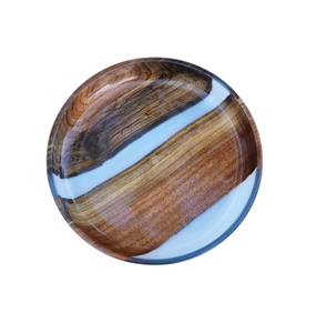 Hot Selling Wooden Serving <b>Plate</b> Handmade Polished Solid Minimalist Design Dining Table Food Serving Dishes & <b>Plates</b> - Product Image 6