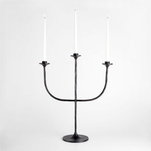 Candelabro de Metal con Tres Brazos para Decoración del Hogar, Diseño Duradero - Product Image 2