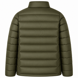 <b>Men's</b> Heavy <b>Warm</b> Puffer <b>Jacket</b> Cotton Padded Winter Coat Wind Resistant Quilted Casual Outdoor Apparel - Product Image 2