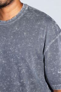 Nouveau T-shirt de sport personnalisé à col rond, 100% coton jersey, uni, manches courtes, grande taille, respirant, séchage rapide, de luxe pour homme - Product Image 6