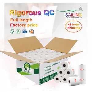 Vela Mejor Precio Personalizado 8*8 100Mm x 150Mm 100Gsm 22 Mm 3X 3 10*15 2*2 57X22 Papel de Impresora Térmica 100Mm - Product Image 1