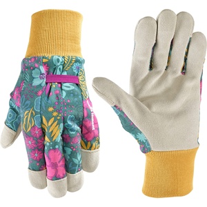 Guantes DE SEGURIDAD DE CUERO genuino transpirables de alta calidad Guantes de protección antideslizantes a prueba de espinas para trabajo de jardín - Product Image 1