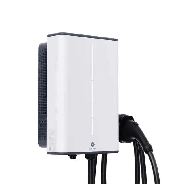 New Starcharge 7.4kW/11kW/19.2kW DC Bidirectional On-Board EV Charger OEM ODM CE CB Certified Halo V2G/V2H Home Use IP65