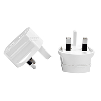 Neuankömmling Hot Selling EU nach UK Stecker adapter Amerikanischer und europäischer nach britischer Standard rasierer adapter