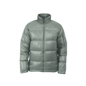 2026 Men <b>Red</b> Puffer <b>Jacket</b> Stand Collar Zipper Closure Windproof Casual Winter Coat Regular Fit Solid Color Polyester Wadding - Product Image 3