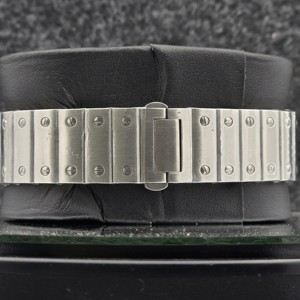 Montre mécanique automatique de luxe pour homme en acier inoxydable, cadran vert, boîtier carré, chiffres romains, étanche, style moderne hip-hop, 16 mm - Product Image 4