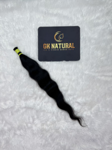 Human Hair Bulk for Braiding Natural Color No Weft <b>Tangle</b> Free Hair for Twist - Product Image 2