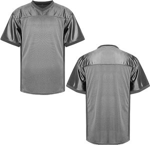 Wholesale Men Blank <b>Plain</b> <b>Football</b> <b>Jersey</b> Practice Team Sports Uniform Hip Pop Hipster Short Sleeve Mesh Pullover <b>Jersey</b> Shirts - Product Image 6