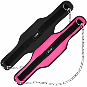 Heavy Duty Dipping <b>Belt</b> for Weighted Pull Ups Dips Nylon <b>Chain</b> <b>Belt</b> for Gym Powerlifting Training Gear - Product Image 6