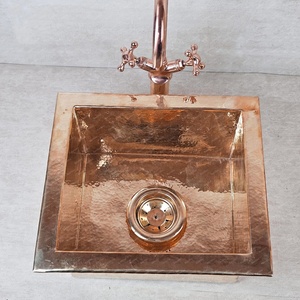 Lavabo de cobre, decoración sostenible, lavabo de cobre de diseño consciente, lavabo de cobre listo para el futuro, lavabo de cobre inteligente, cobre de lujo - Product Image 4