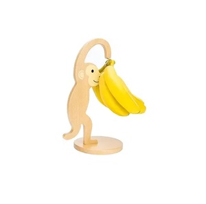 Top Hot Selling Banana Holder Stand Bananas Hanger Stands Banana Hanger Tree Stand to Keep Bananas Fresh for Kitchen Wood - Product Image 1