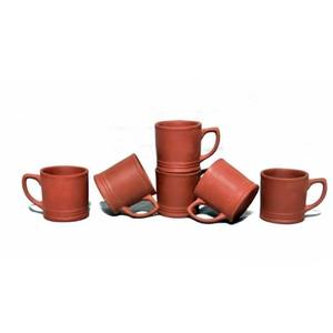 Juego de Té y Café de Arcilla Terracota SwamiG TradeX, Estilo Rústico Natural, Ecológico, Duradero, con Filtro Silbante, Portátil, de Grado Alimenticio - Product Image 3