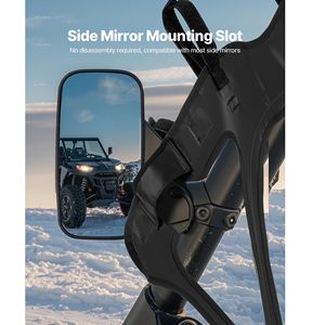Copertura Morbida per Cabina Anteriore con Cerniera Antivento e Porte Superiori Compatibile con Can-Am Maverick X3 2017-2025 2 Posti - Versione Migliorata con Zip - Product Image 5