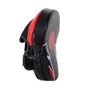 Guantes de Boxeo Transpirables de PU, Negros y Rojos, Almohadillas de Entrenamiento para Golpear - Product Image 6