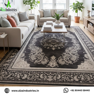 Alfombra de Lujo |   Alfombra de Piso de Mezcla de Lana, Algodón y Seda |   Decoración para el Hogar de Fibras Naturales y Sintéticas Duraderas |   Piso Premium 2026 - Product Image 2