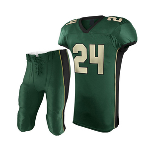 Ensemble d'uniformes de football américain haut de gamme : Maillot anti-humidité et pantalon de football confortable pour équipes - Product Image 6