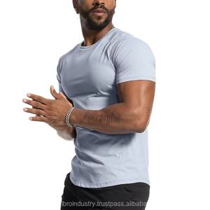 Camiseta de Manga Corta para Hombre, 100% Algodón, Cuello Redondo, Impresión Digital Reflectante, Secado Rápido, Anti-Encogimiento, Personalización de Fábrica OEM, Alta Calidad - Product Image 2