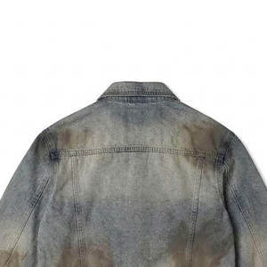 Veste en jean à capuche pour homme, respirante, séchage rapide, décontractée, hiver, manches régulières - Product Image 3