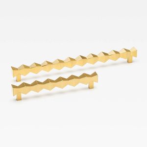 Metal Hammered Drawer <b>Pull</b> Handle Luxury Furniture Hooks with Elegant <b>Bar</b> Knob Style - Product Image 6