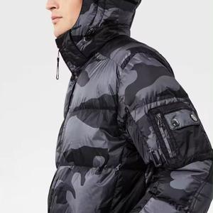 Chaqueta Acolchada de Camuflaje para Hombre, Modelo 2026, Más Vendida, Cálida, con Capucha, para Invierno y Actividades al Aire Libre, Proveedor Mayorista - Product Image 2